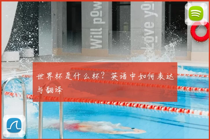 世界杯是什么杯？英语中如何表达与翻译