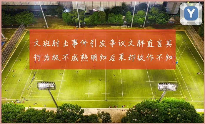 文班肘击事件引发争议文胖直言其行为极不成熟明知后果却故作不知